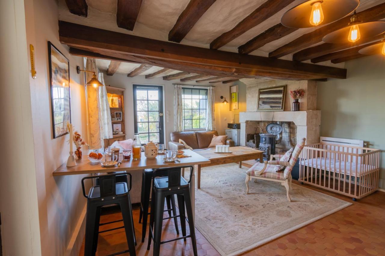 Maison Chaleureuse-Grand Jardin-Proche Saumur Parnay Esterno foto